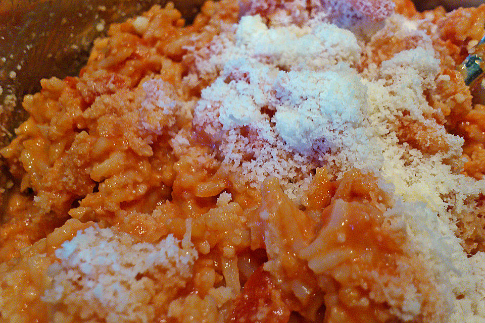 Tomatenreis mit Parmesan