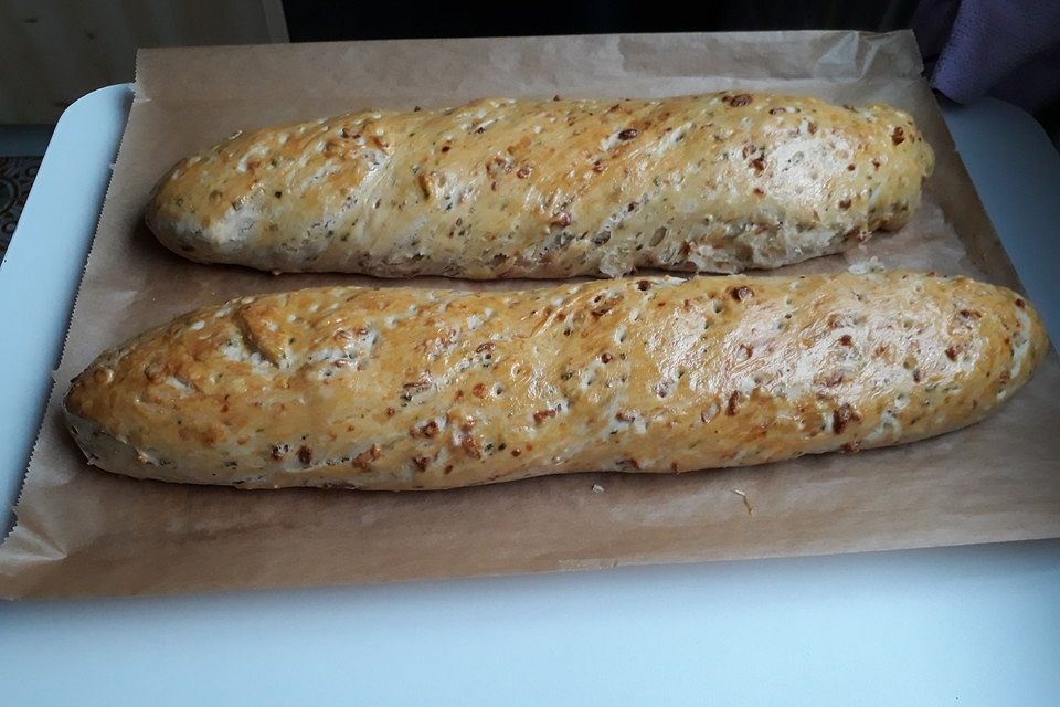 Zwiebel-Baguette