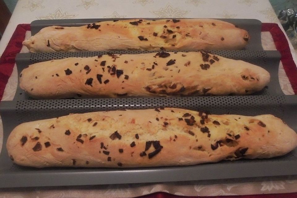 Zwiebel-Baguette