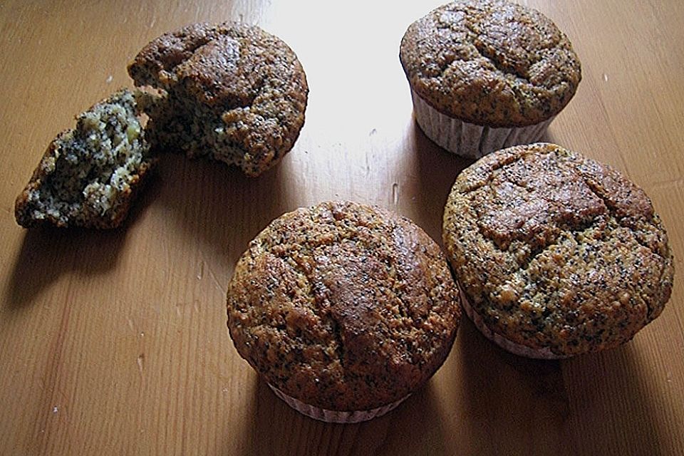 Mohn - Mandel Muffins