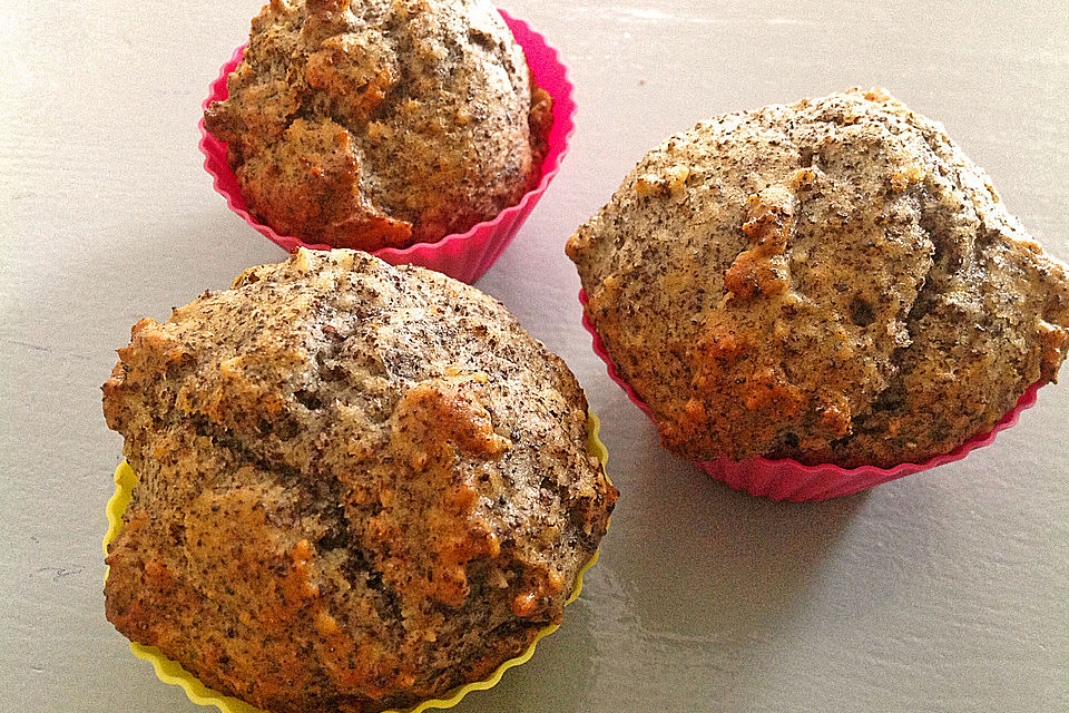 Mohn - Mandel Muffins