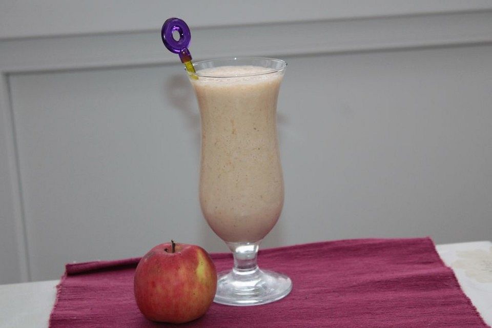 Apfel-Bananen Smoothie