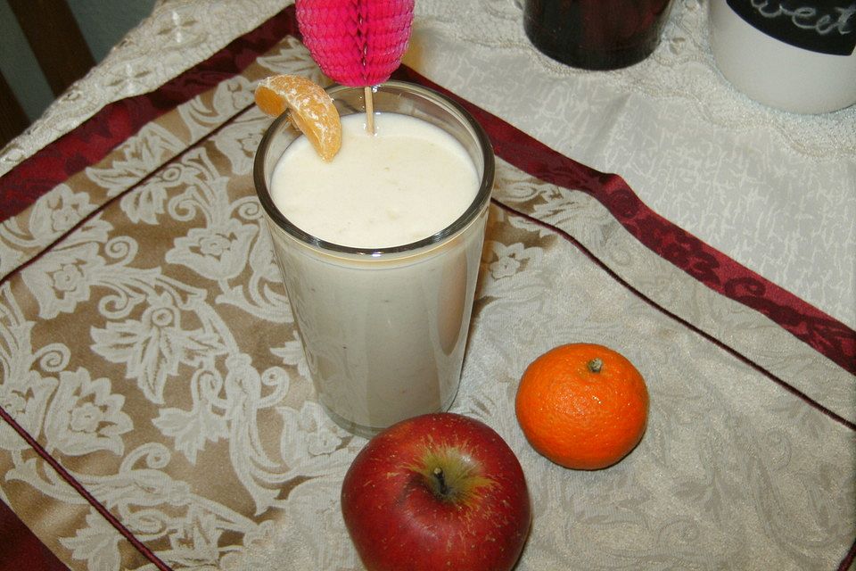 Apfel-Bananen Smoothie