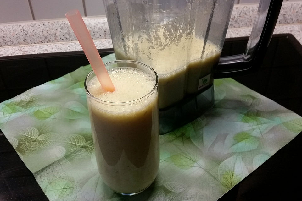 Apfel-Bananen Smoothie