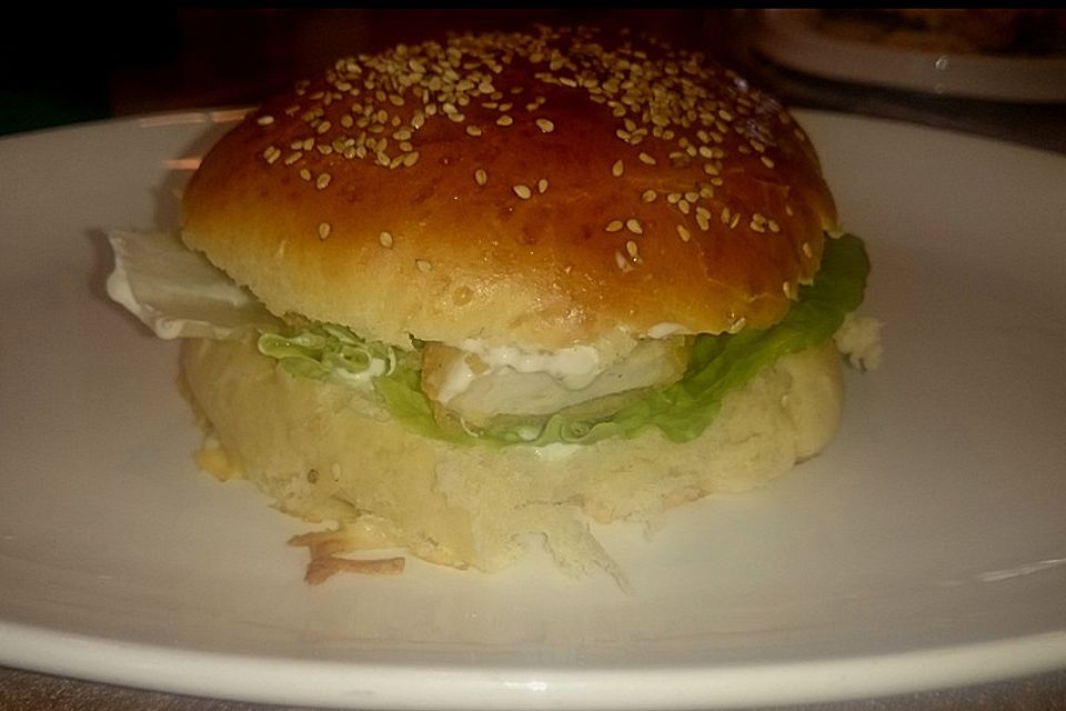 Caesar`s Salad-Chicken-Burger