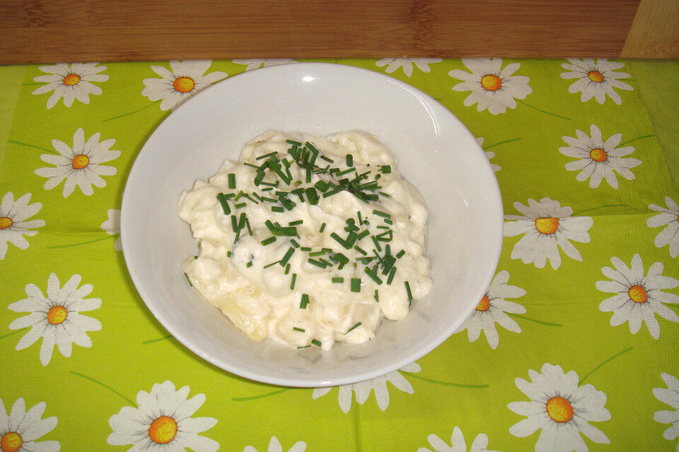 Leichte Schummel-Mayonnaise/Salatcreme