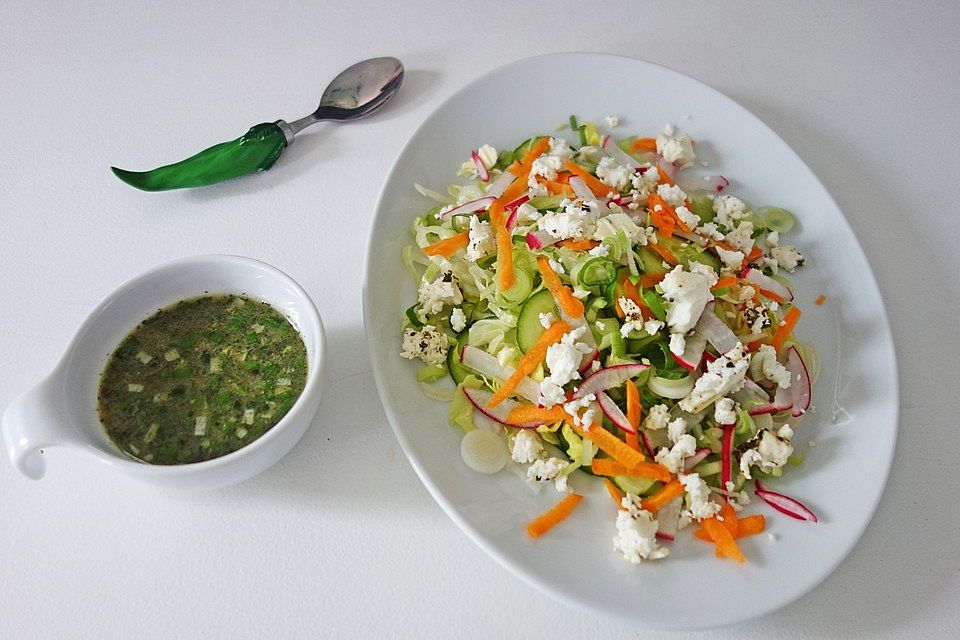 Salatdressing für Blattsalate