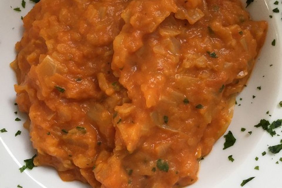 Currykohl mit Tomaten