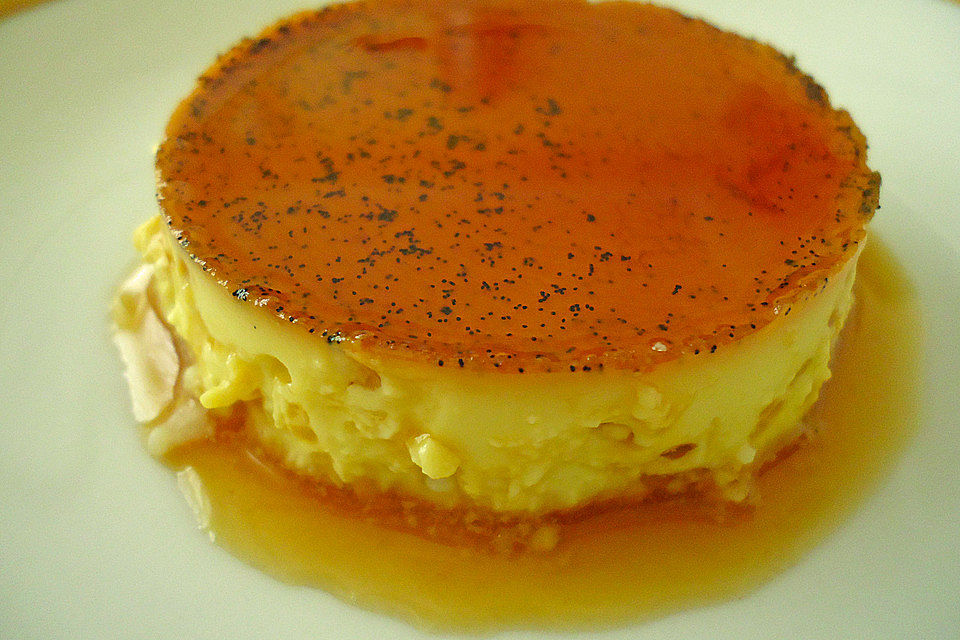 Karibischer Kokosflan