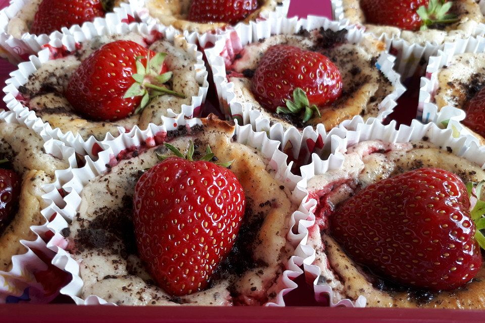 Mini Oreo Cheesecakes