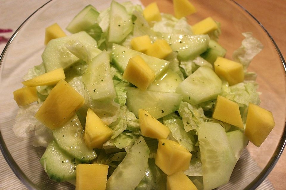 Eisbergsalat trifft Mango