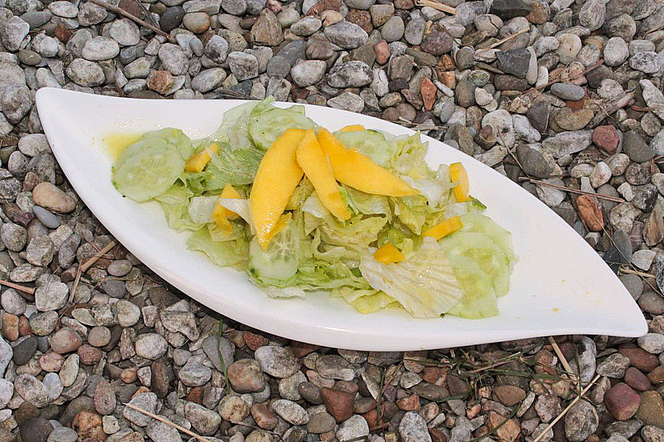 Eisbergsalat trifft Mango