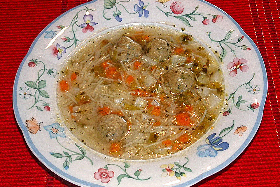 Markklößchensuppe