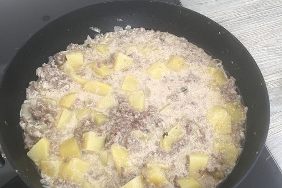 Kartoffel-Hackfleisch-Pfanne