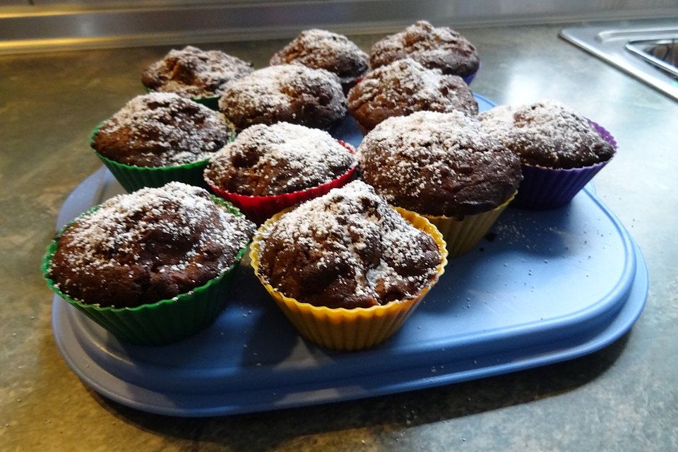 Schoko-Kirsch-Muffins