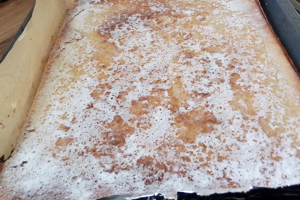 Zitronen-Kuchen vom Blech