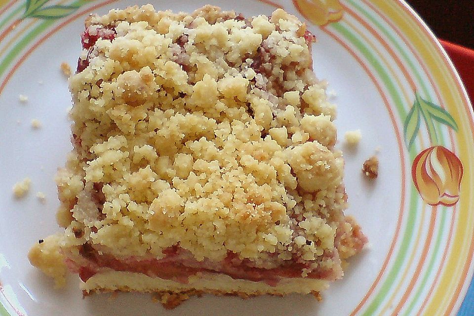 Pflaumenkuchen mit Streuseln