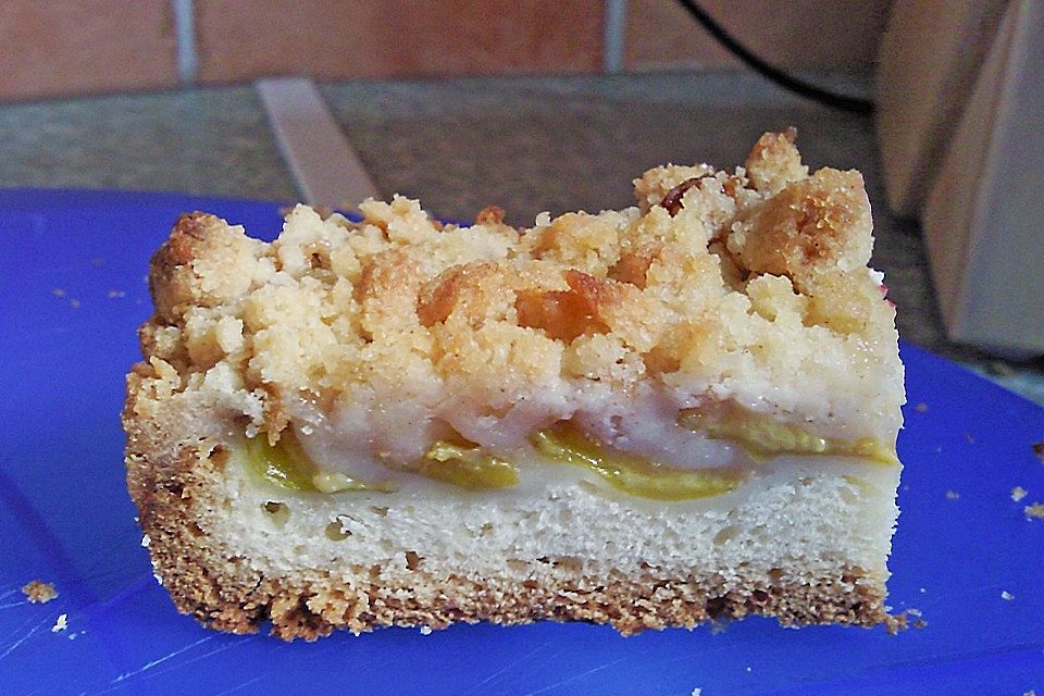 Pflaumenkuchen mit Streuseln