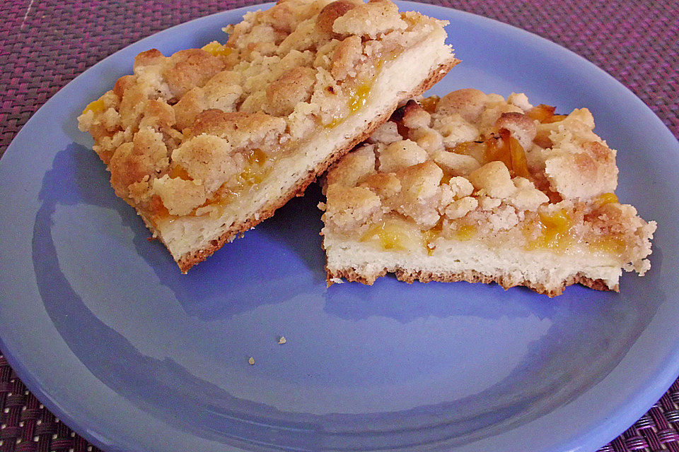 Pflaumenkuchen mit Streuseln