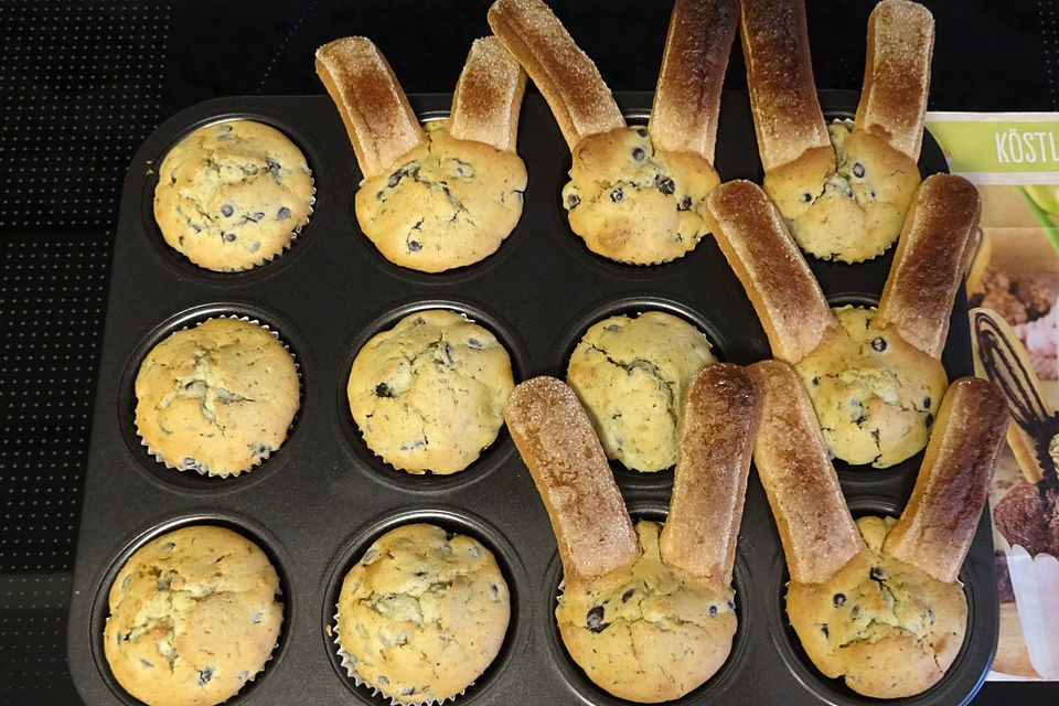 Osterhasen Muffins