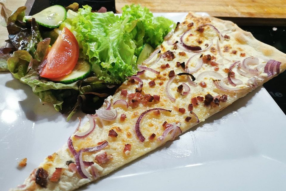 Elsässer Flammkuchen