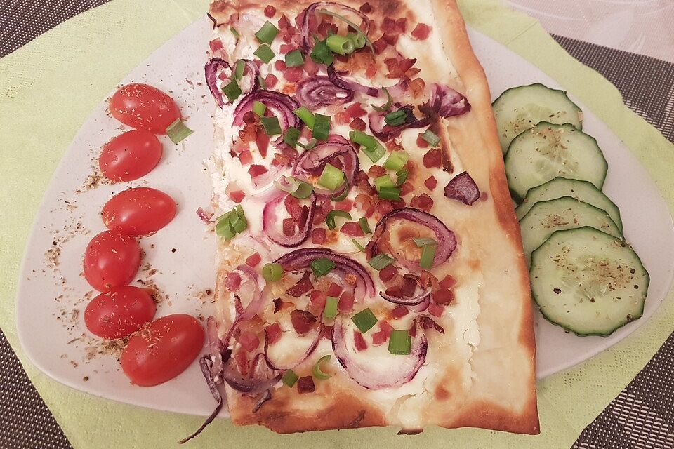 Elsässer Flammkuchen