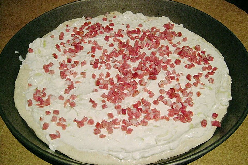 Elsässer Flammkuchen