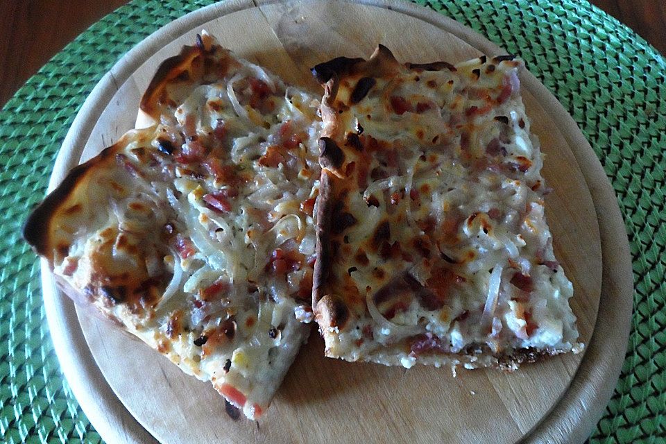 Elsässer Flammkuchen