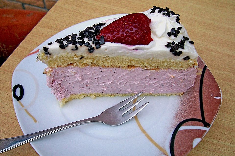 Erdbeersahnetorte