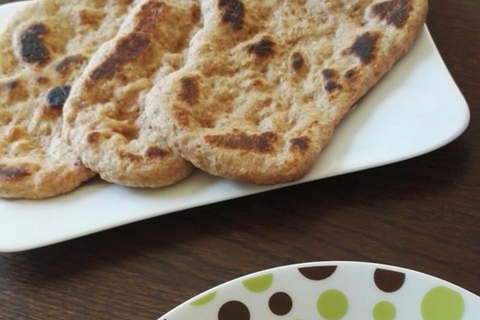 Veganes Naanbrot