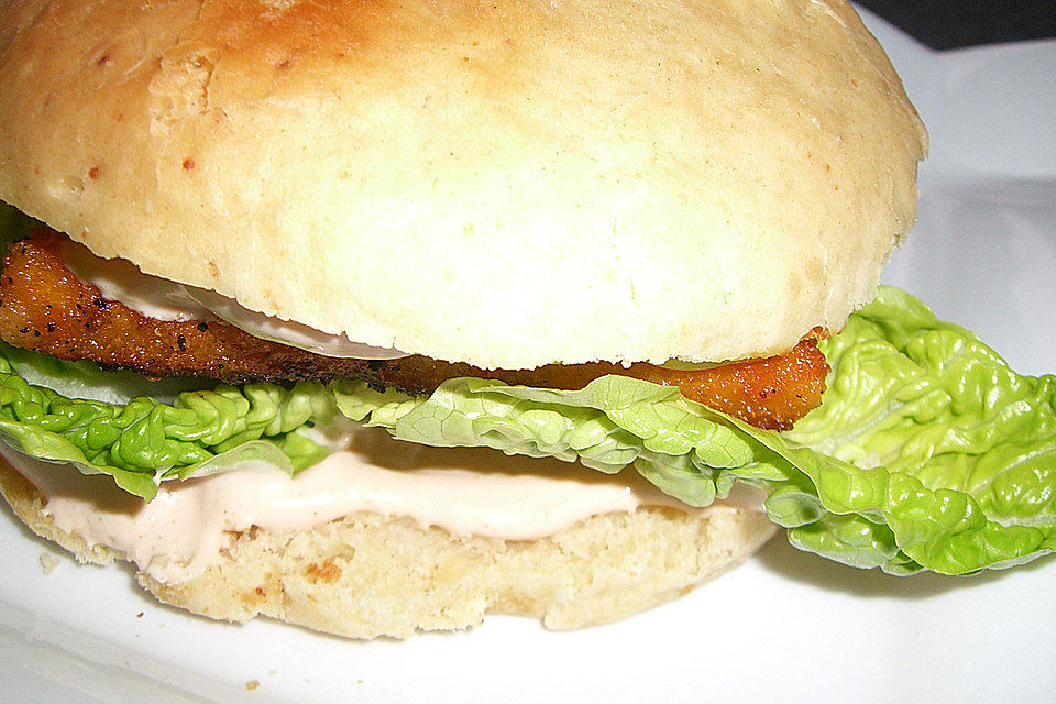 Knusprige Fischburger