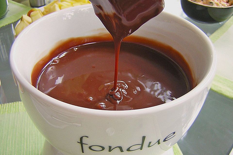 Schoko-Fondue