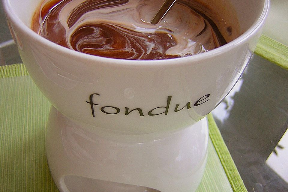 Schoko-Fondue