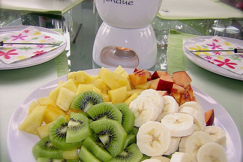 Schoko-Fondue