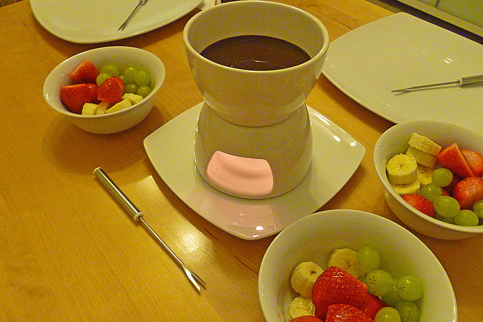 Schoko-Fondue