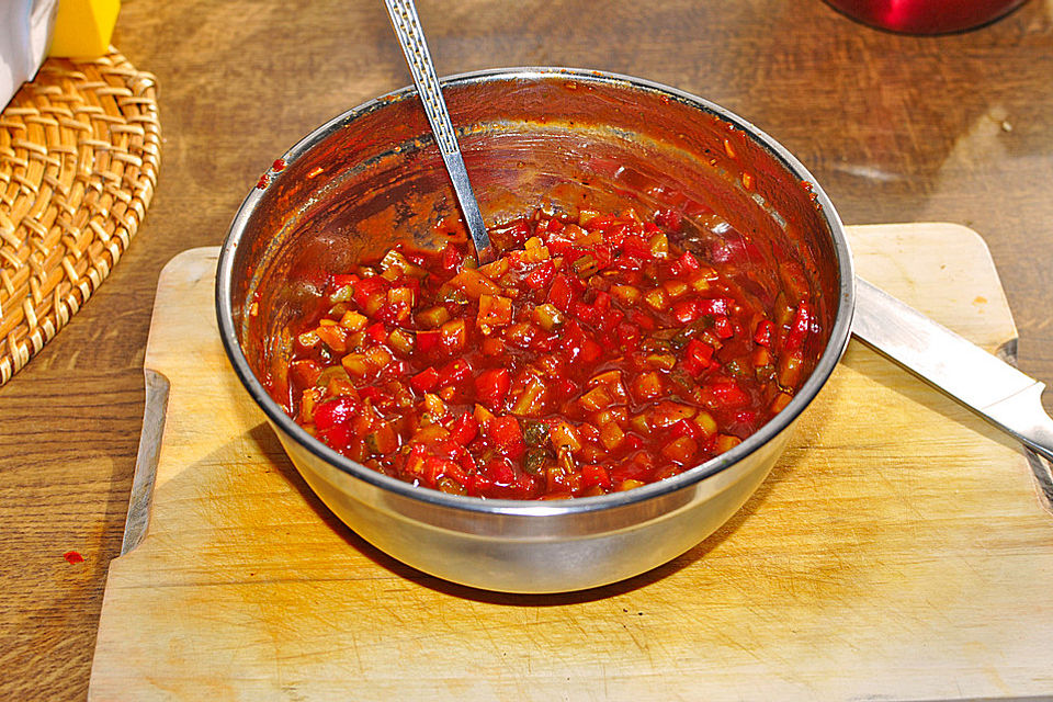 Paprika-Tomaten-Dip