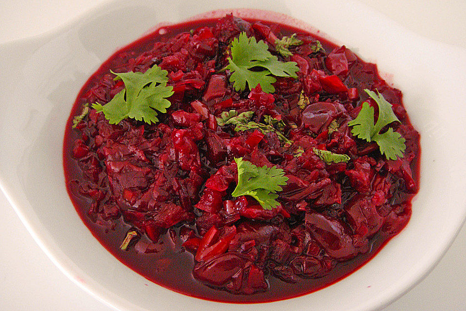 Sauerkirschen Salsa