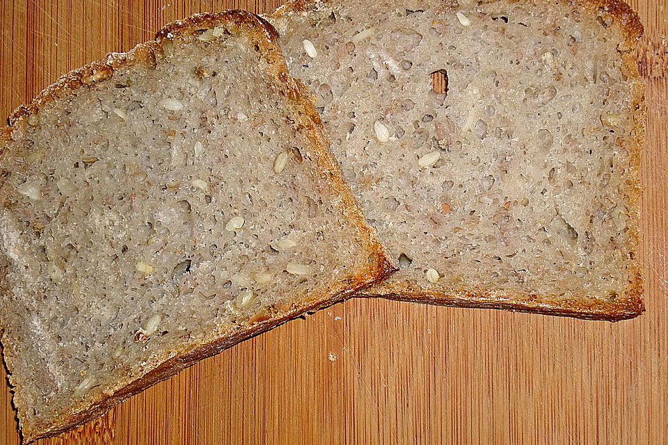 Delfinas Schrot-Flocken-Brot