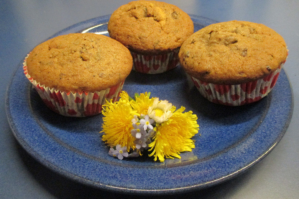 Vanillejoghurt-Heidelbeer-Muffins