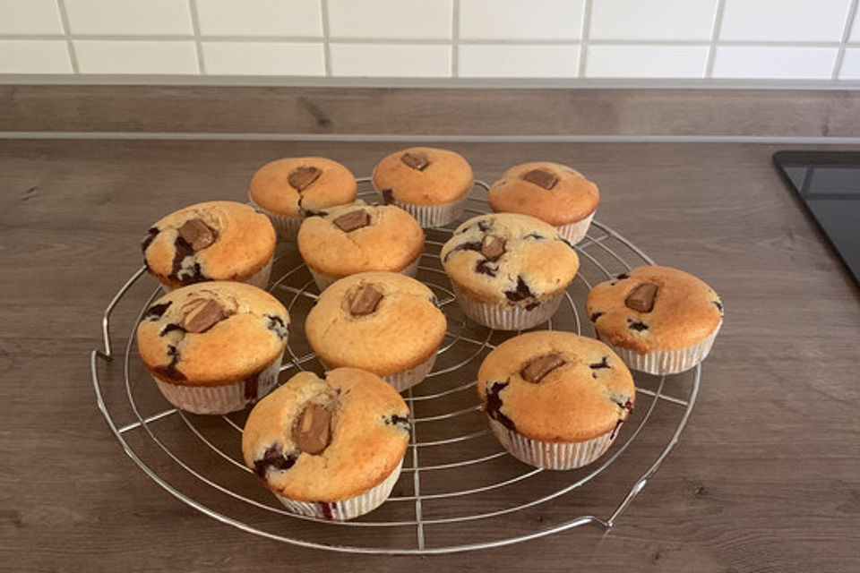 Vanillejoghurt-Heidelbeer-Muffins