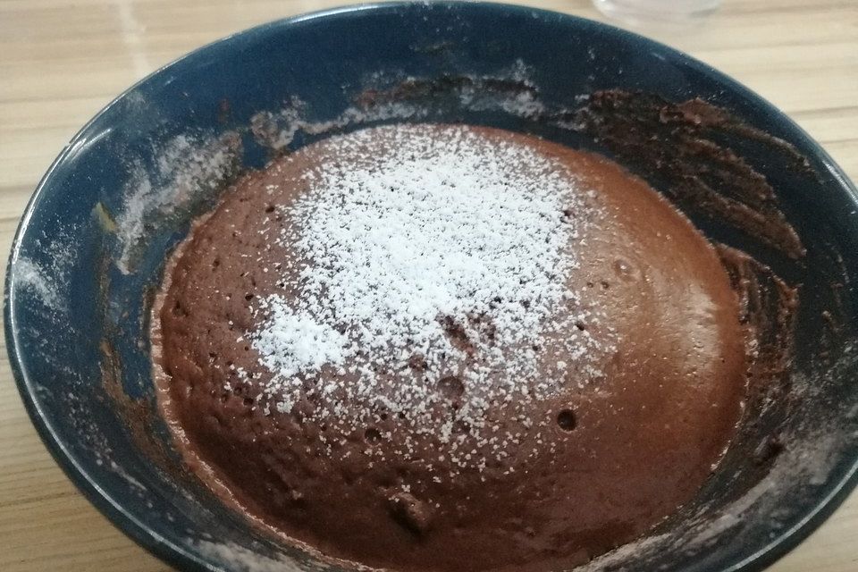 Veganer Mikrowellen-Tassenkuchen