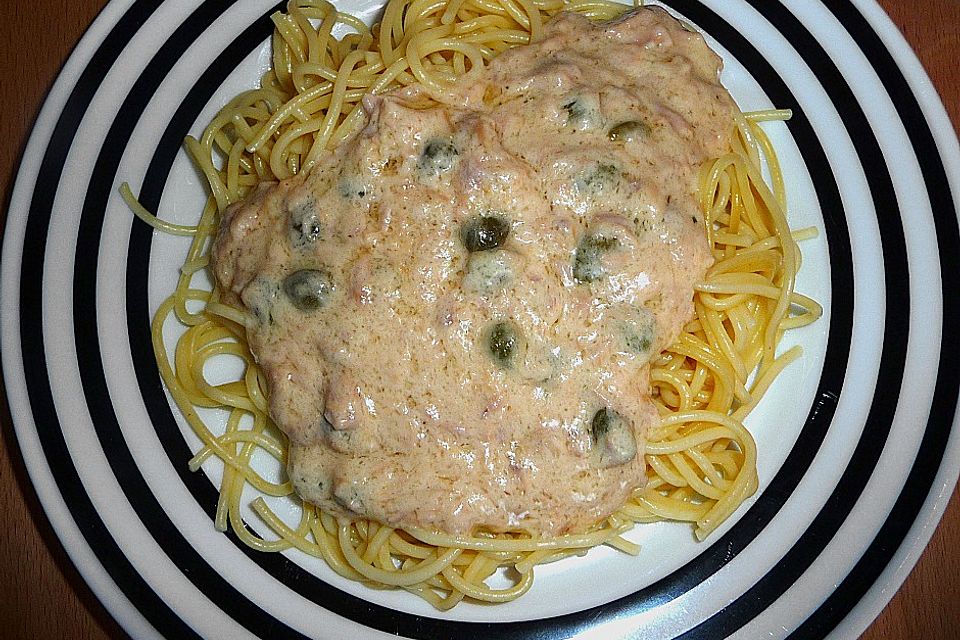 Spaghetti  mit Thunfisch