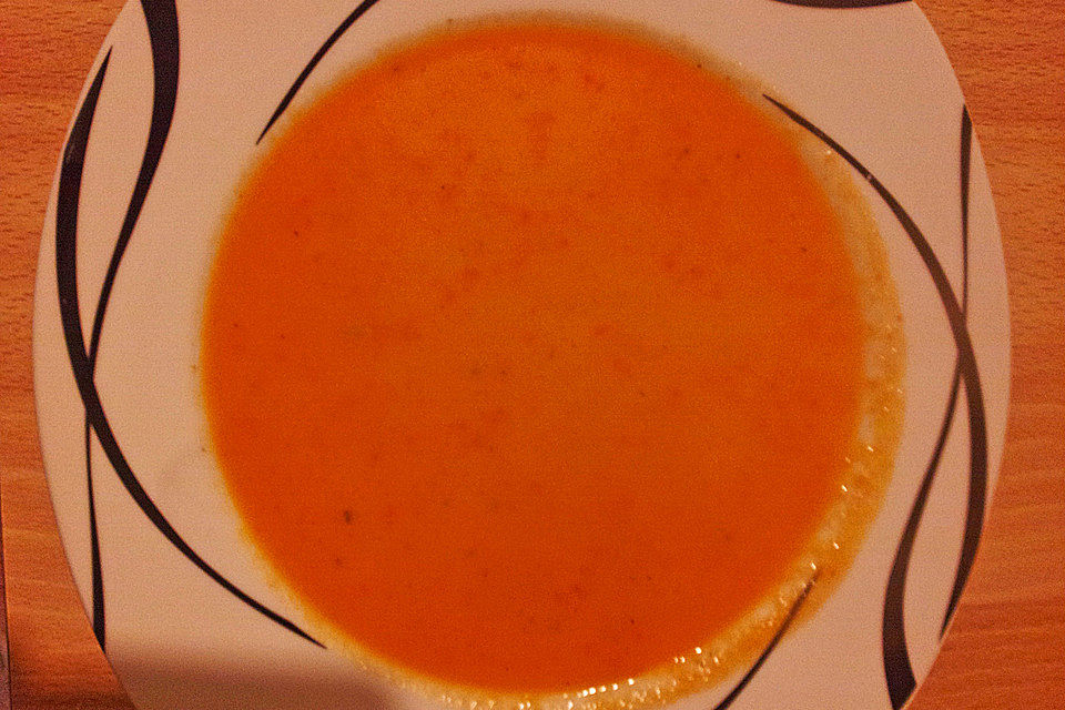 Paprikacremesuppe