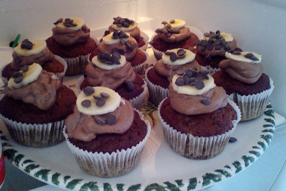 Bananencupcakes