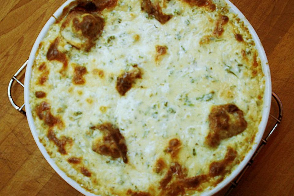 Schweinefilet in Gorgonzolasoße