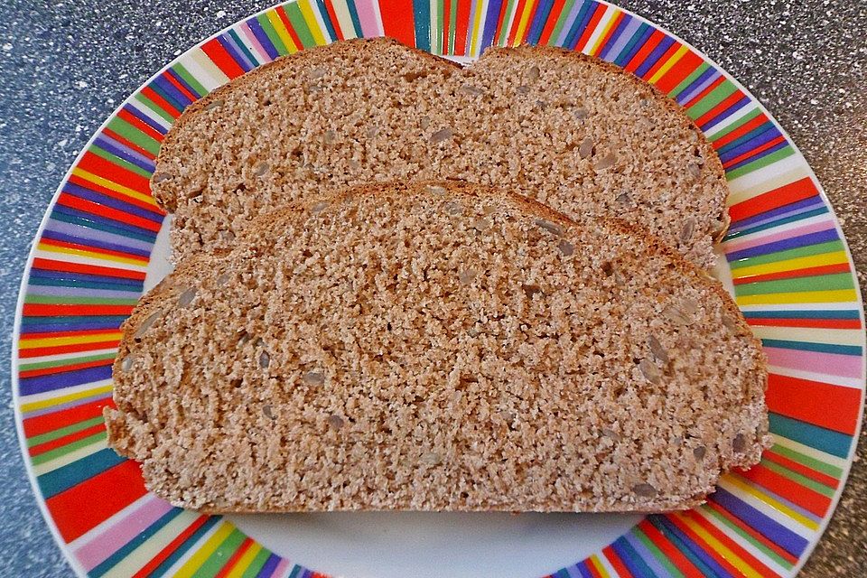 Einfaches Dinkel-Weizen Vollkornbrot