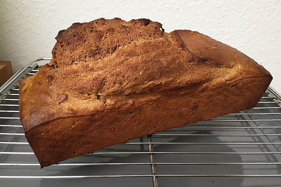 Einfaches Dinkel-Weizen Vollkornbrot