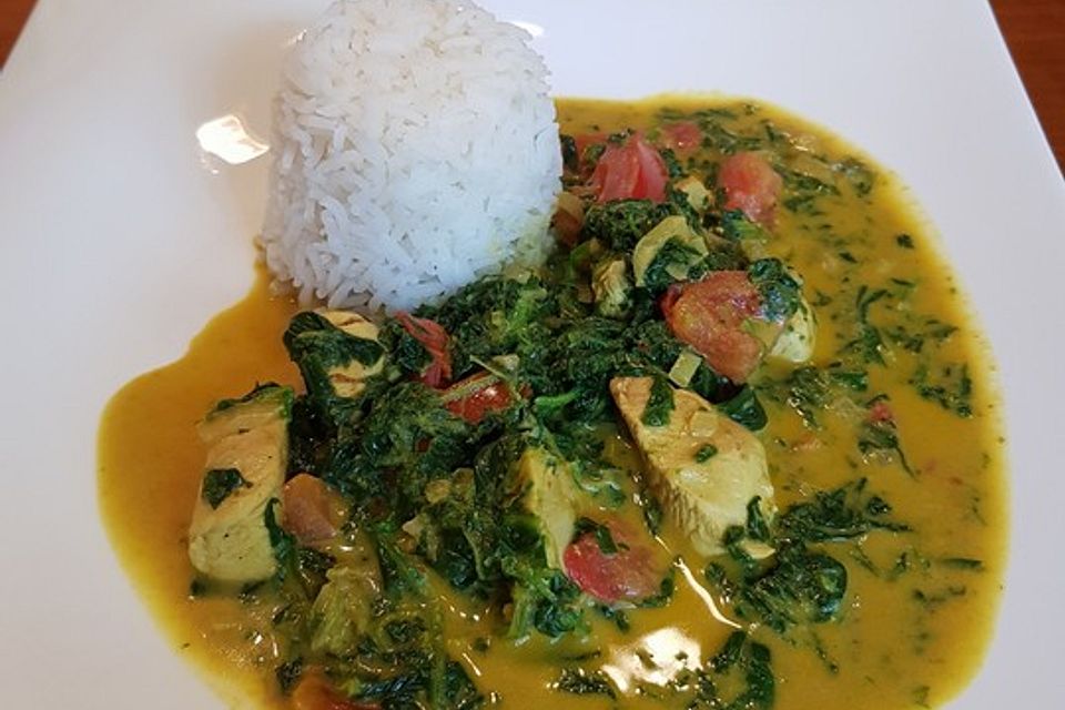 Hähnchen-Curry