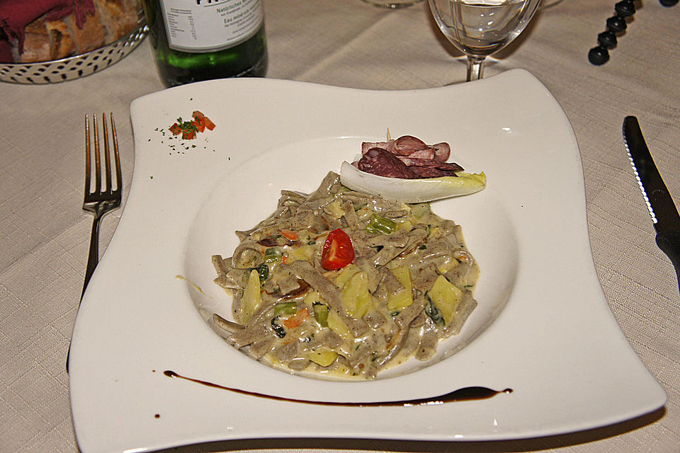 Buchweizennudeln - Poschiavo Art, Pizzoccheri