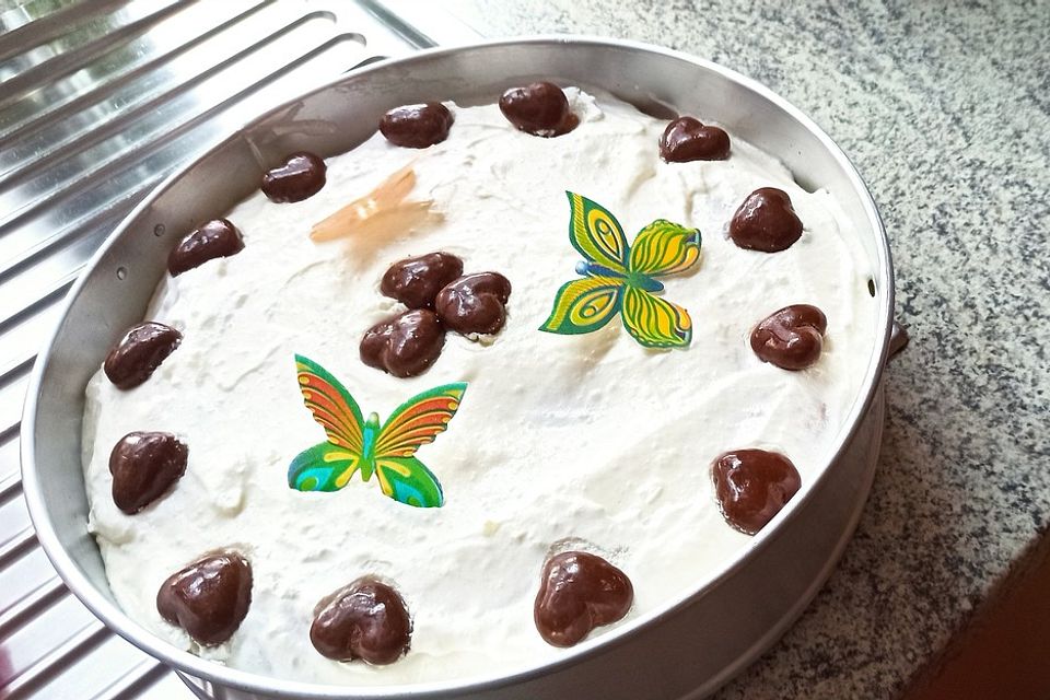 Joghurt-Pfirsich-Torte